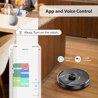 Tikom L8000 Pro robotporszívó LiDAR navigációval, 5000Pa szívóerő, mop funkcióval, 150 perc üzemidő 6