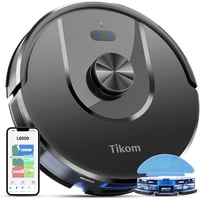 Tikom L8000 Robotporszívó Felmosó Funkcióval - LiDAR Navigáció, Halk 45dB, 3000Pa Szívóerő, 150 Perc Üzemidő, Állatszőrre, Okosotthon Kompat 1