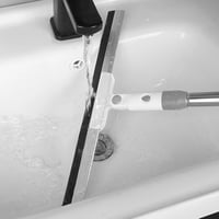 Tikysky Víztörlő Gumi Hosszú Nyéllel 36 cm Széles - Zuhanyzó Padló Ablak Tisztító Lehúzó Squeegee 6