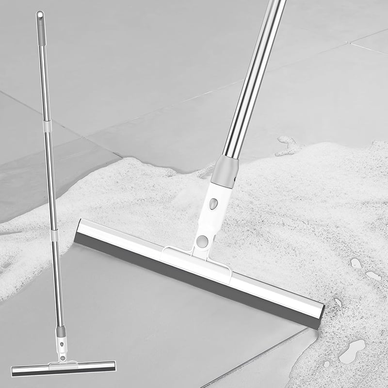 Tikysky Víztörlő Gumi Hosszú Nyéllel 36 cm Széles - Zuhanyzó Padló Ablak Tisztító Lehúzó Squeegee