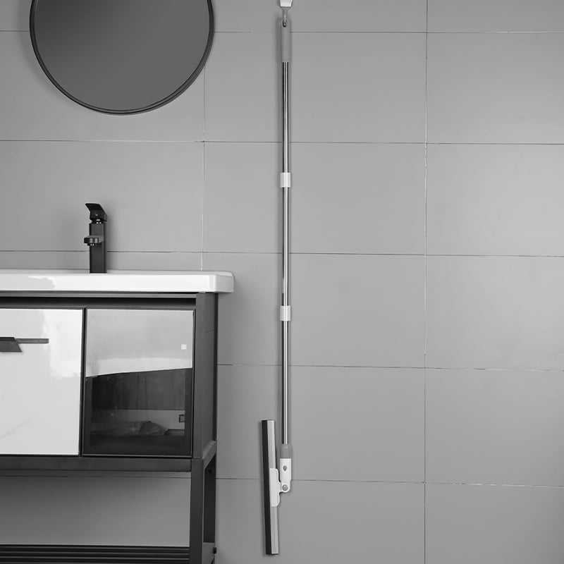 Tikysky Víztörlő Gumi Hosszú Nyéllel 36 cm Széles - Zuhanyzó Padló Ablak Tisztító Lehúzó Squeegee