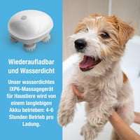 Tilcare Elektromos Masszírozó Kutya és Macska Fejre Hátára Feszültségoldó 6