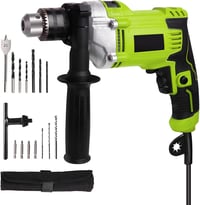 Tilswall 850W Kalapácsfúró 3000 RPM, 13mm Önzáró Tokmány, 15 Kiegészítő 1