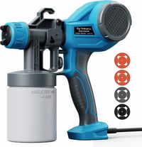 Tilswall Elektromos Festékpisztoly 600ml, 4 Fúvóka 3 Mód Kerítés Bútor Fal 1