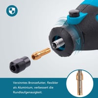 Tilswall Multifunkciós Rotációs Szerszám 160W - 145 Tartozékkal, 8000-33000 RPM, Flexibilis Tengellyel Maráshoz, Gravírozáshoz és Csiszolásh 2