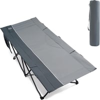TIMBER RIDGE XXL Összecsukható Kemping Ágy 150 kg, 193x71 cm, Hordozható 1