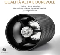 TIMEMORE Chestnut C3 ESP PRO kézi kávédaráló, teljes fémburkolat, hajtogatható fogantyú - fekete 2