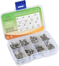 TIMESETL 120 db Előre Tekert Ellenálláshuzal Készlet - 8 Típusú Fűtőszál Párologtatókhoz (0.3-0.8Ω) RDA/RBA/RDTA Készülékekhez - Fused Clapt 1