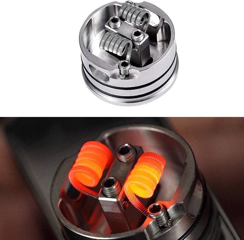 TIMESETL 120 db Előre Tekert Ellenálláshuzal Készlet - 8 Típusú Fűtőszál Párologtatókhoz (0.3-0.8Ω) RDA/RBA/RDTA Készülékekhez - Fused Clapt