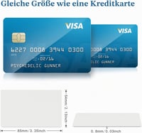 Timeskey NTAG215 NFC kártya, programozható - fehér - 20 db 2