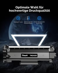 Kompatibilný toner Timink TN2420 pre tlačiarne Brother – čierny – 2 ks 4