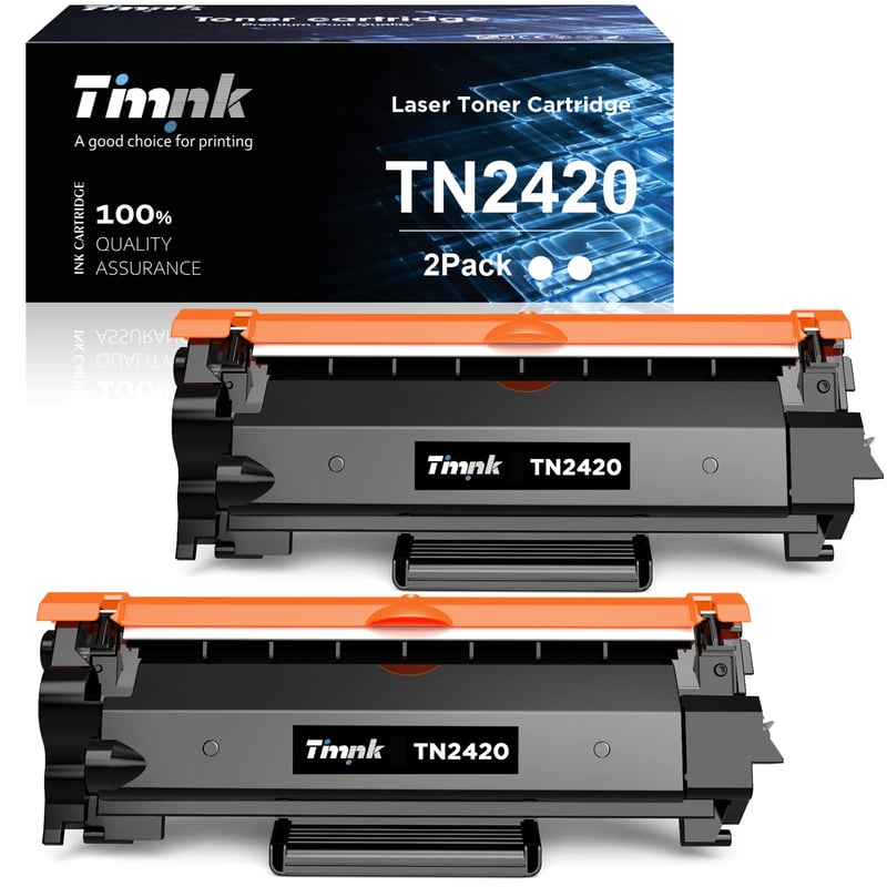 Kompatibilný toner Timink TN2420 pre tlačiarne Brother – čierny – 2 ks