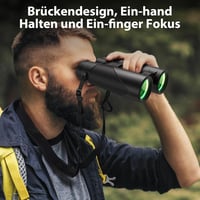 Timorn 8x42 HD Távcső Éjszakai Látással - Vízálló, Könnyű Távcső Vadászathoz, Madarászáshoz, Túrázáshoz - Hordtáskával és Mobiladapterrel 2