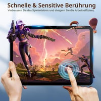 TiMOVO 2 bucăți Folie de protecție tip hârtie pentru iPad (A16) generația 11 și 10 - Folie mată pentru ecran cu textură de hârtie pentru scris 6