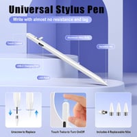TiMOVO Érintőképernyős Stylus Toll - Gyorstöltős, iPad/iPhone/Android Kompatibilis, LED Töltésjelzővel, Mágneses Rögzítéssel, 8 Órás Üzemidő 5