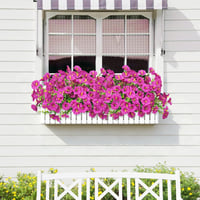 TINA Művirág 9 csomag UV-álló kültéri balkon dekoráció időjárásálló - 9 Bundles Fuchsia 4