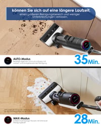 Inteligentný tyčový vysávač na mokré a suché vysávanie Tineco Floor One S5 s technológiou iLoop, dvojitou nádržou, samočistením, LED displejom, na tvrdé podlahy a zvieracie chlpy 5