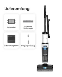 Parný vysávač na mokré a suché vysávanie Tineco Floor ONE S6 Stretch s technológiou 160°C HyperSteam 10