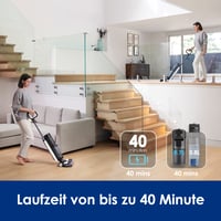 Tineco Floor One S7 Pro bezdrôtový vysávač na mokré a suché vysávanie, mopovací vysávač, 40 minút prevádzky, odstredivé sušenie, obojstranné čistenie okrajov, inteligentná detekcia, samočistenie 5