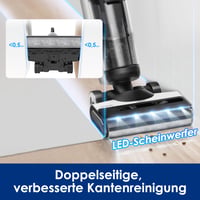 Tineco Floor One S7 Pro bezdrôtový vysávač na mokré a suché vysávanie, mopovací vysávač, 40 minút prevádzky, odstredivé sušenie, obojstranné čistenie okrajov, inteligentná detekcia, samočistenie 4