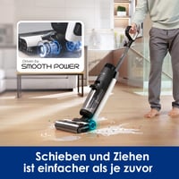 Tineco Floor One S7 Pro bezdrôtový vysávač na mokré a suché vysávanie, mopovací vysávač, 40 minút prevádzky, odstredivé sušenie, obojstranné čistenie okrajov, inteligentná detekcia, samočistenie 3