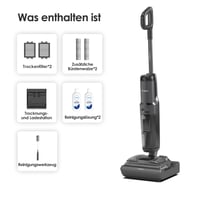 Tineco Floor One S7 Stretch Ultra mokro-suchý vysávač, sklápanie do 180 stupňov, samočistenie FlashDry, systém proti namotávaniu vlasov DualBlock 11