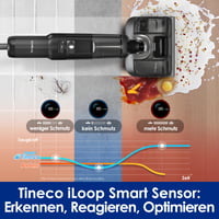 Tineco Floor One S7 Stretch Ultra mokro-suchý vysávač, sklápanie do 180 stupňov, samočistenie FlashDry, systém proti namotávaniu vlasov DualBlock 9