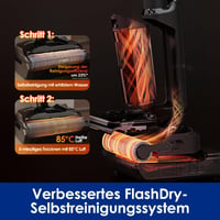 Tineco Floor One S7 Stretch Ultra mokro-suchý vysávač, sklápanie do 180 stupňov, samočistenie FlashDry, systém proti namotávaniu vlasov DualBlock 5