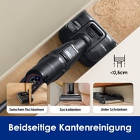 Tineco Floor One S7 Stretch Ultra mokro-suchý vysávač, sklápanie do 180 stupňov, samočistenie FlashDry, systém proti namotávaniu vlasov DualBlock 7