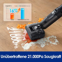 Tineco Floor One S7 Stretch Ultra mokro-suchý vysávač, sklápanie do 180 stupňov, samočistenie FlashDry, systém proti namotávaniu vlasov DualBlock 4
