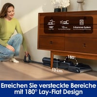 Tineco Floor One S7 Stretch Ultra mokro-suchý vysávač, sklápanie do 180 stupňov, samočistenie FlashDry, systém proti namotávaniu vlasov DualBlock 10