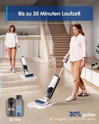 Aspirator umed-uscat Tineco iFLOOR 5 Breeze Complete cu funcție de autocurățare 5