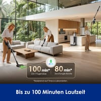 Tineco Pure One Station 5 Pro bežični usisavač, automatsko pražnjenje, 2,5 L, 200 AW, 100 minuta rada, ZeroTangle, LightSense, EdgeSense, PureCyclone 5