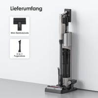 Tineco Pure One Station 5 Pro bežični usisavač, automatsko pražnjenje, 2,5 L, 200 AW, 100 minuta rada, ZeroTangle, LightSense, EdgeSense, PureCyclone 9