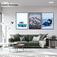Tinkeps 3 db fekete fa képkeret csomag 50x70 cm 70x50 cm fényképhez poszterhez, álló és fekvő változat 6