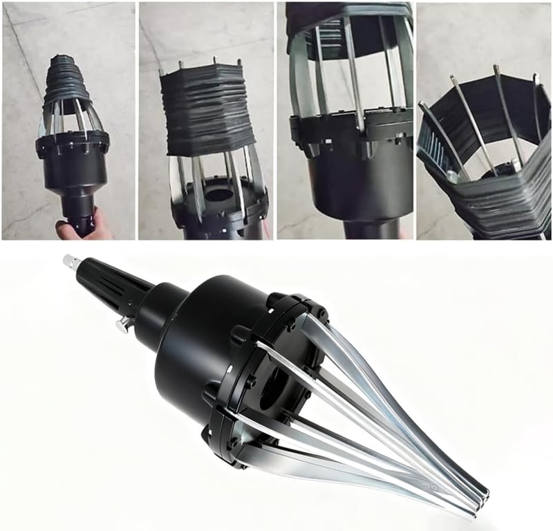TINMAGI Pneumatikus Tengely Tágító 20-120mm Nyomott Levegős Szerelő Készlet