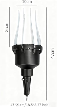 TINMAGI Pneumatikus Tengely Tágító 20-120mm Nyomott Levegős Szerelő Készlet 4