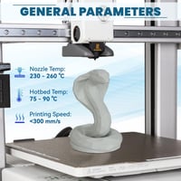 TINMORRY Rapid PETG-Eco filament pre 3D tlač, 1,75 mm, transparentná červená, 1 kg, vysokorýchlostná tlač 300 mm/s, kompatibilný s Bambu Lab, Creality K1C, FLASHFORGE, Anycubic 2