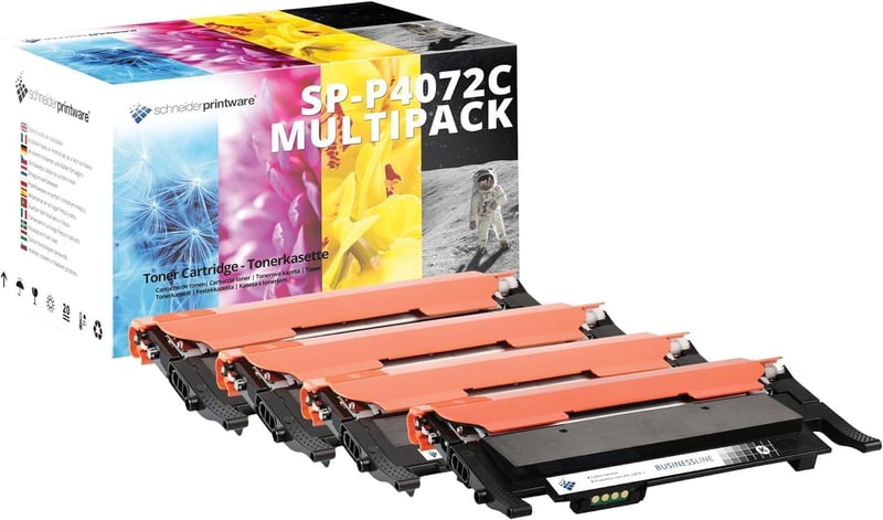 Tinnee CLT-407 / CLT-409 kompatibilis toner Samsung CLP-320/325, CLX-3180/3185 - 4 db-os készlet