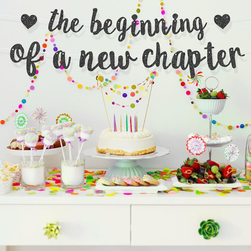 Tinoaly Búcsúztatás Dekoráció Glitter Banner Nyugdíj Búcsú Girland
