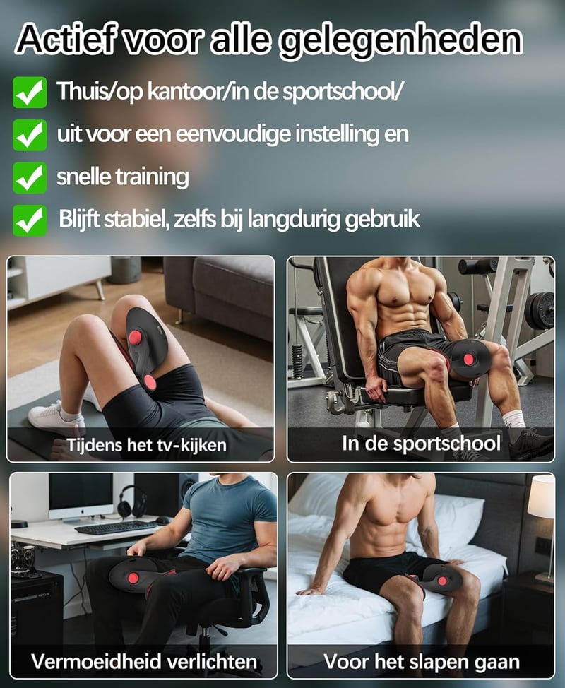 TINRIEF 22kg Kegel Trainer Ellenállásos Sávval Medenceizom Erősítéshez