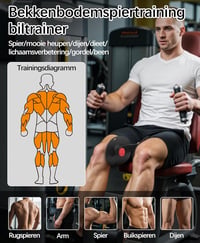 TINRIEF 22kg Kegel Trainer Ellenállásos Sávval Medenceizom Erősítéshez 3