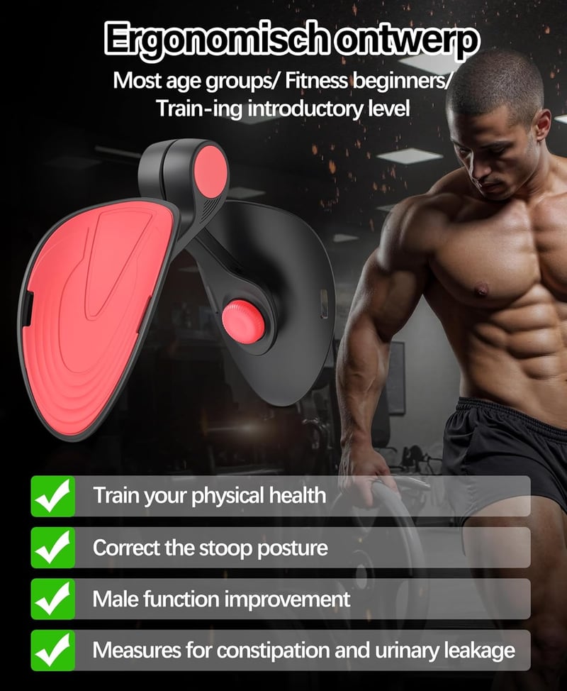 TINRIEF 22kg Kegel Trainer Ellenállásos Sávval Medenceizom Erősítéshez