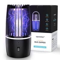 Elektrický lapač hmyzu Tiptop Home s UV svetlom 365 nm, 4200 V, 4000 mAh batériou, IPX4 vodoodolnosťou, na vnútorné aj vonkajšie použitie 1