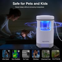 Tiptop Home Elektromos Szúnyogcsapda UV Fénnyel USB Töltéssel Otthonhoz 3