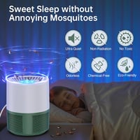 Tiptop Home USB Elektromos Rovarcsapda - UV Fényes Szúnyog- és Légyirtó Lámpa, Hordozható, Csendes Működés, Konyhai, Beltéri és Kültéri Hasz 4