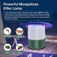 Tiptop Home USB Elektromos Rovarcsapda - UV Fényes Szúnyog- és Légyirtó Lámpa, Hordozható, Csendes Működés, Konyhai, Beltéri és Kültéri Hasz 2