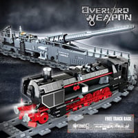Tirff K5 Leopold Vonat Építőkészlet 1631 Darabos Technik Vasút Modell Sínekkel és Figurákkal Felnőtteknek és Tinédzsereknek 3