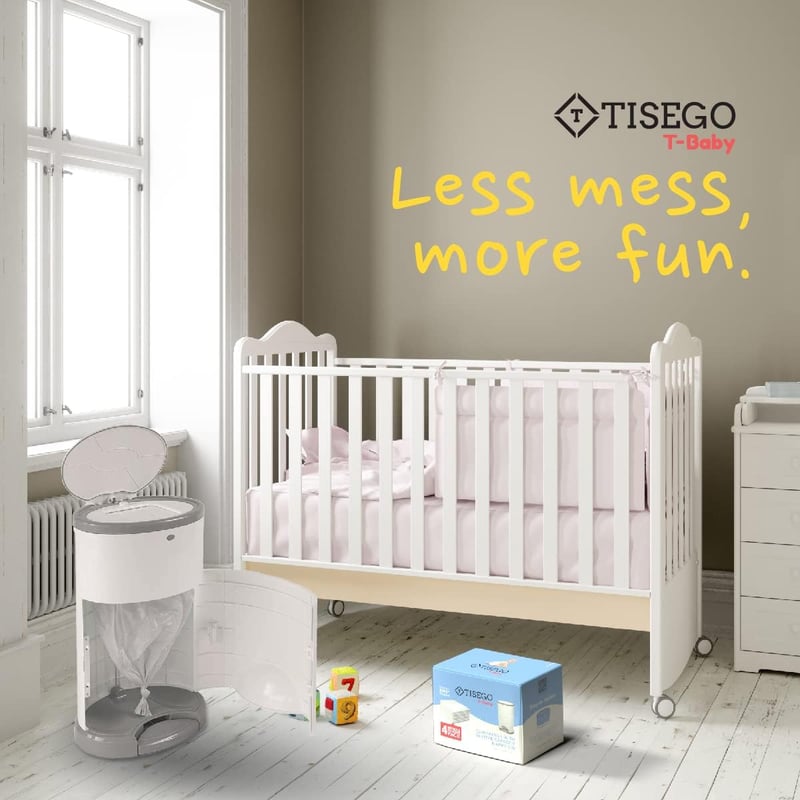 TISEGO Korbell 16L pelenkacsatornához utántöltő 4db csomag