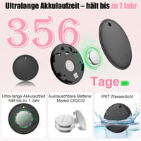 Tisoutec 2026 Air Tracker Bluetooth lokátor, 4 ks – kompatibilný s Android a iOS, podpora Apple Nájsť a Google Find My, vyhľadávač kľúčov a peňaženky 5
